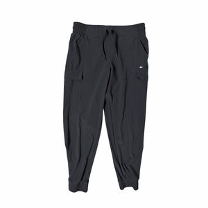 all in motion Black Cargo Jogger Sweatpants - Size XL (14)